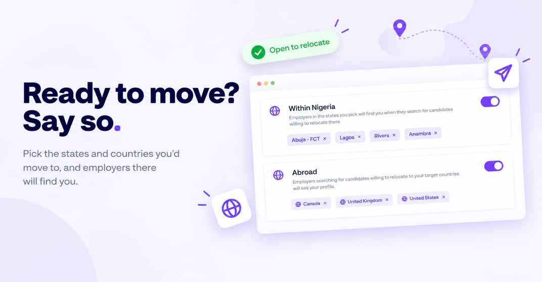 Choosing where you would relocate to on Sayrahs